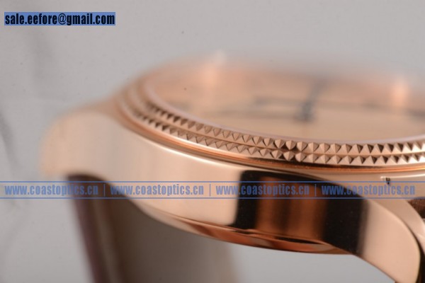 Rose Gold Patek Philippe Perfect Replica Calatrava Watch 5120G-001-GG